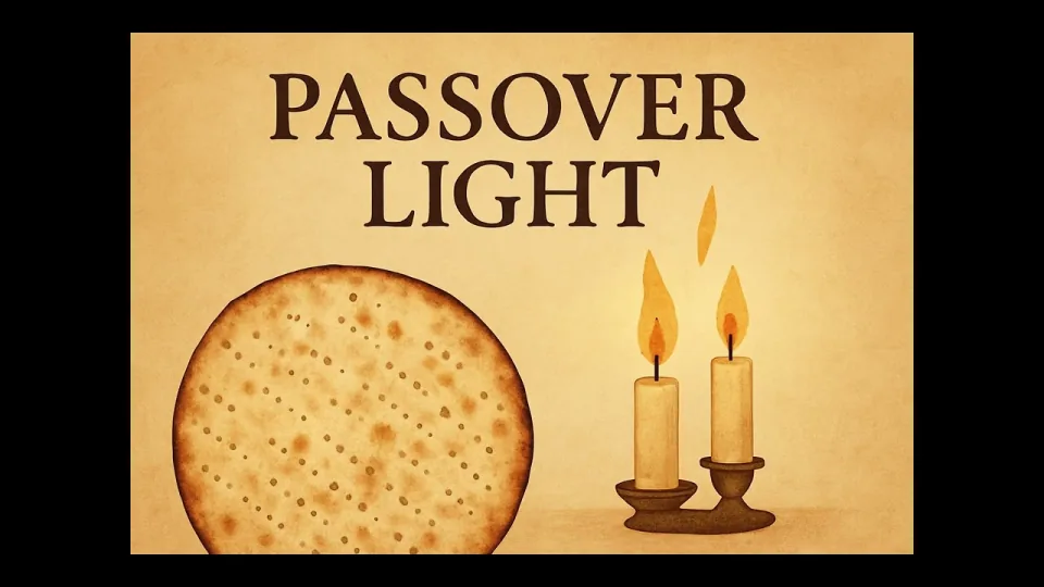 Passover Light recording cover