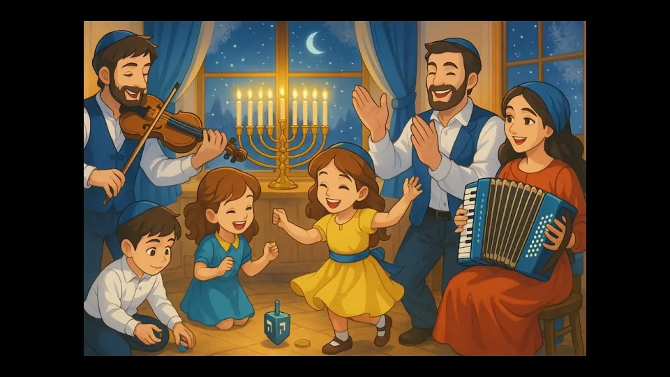 Hanukkah recording cover